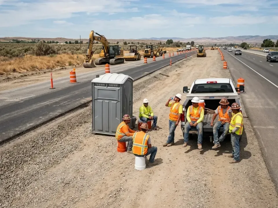 highway-road-construction-crew-007 — frequently asked questions, Porta Potty and Restroom Rentals in Wendell, NC